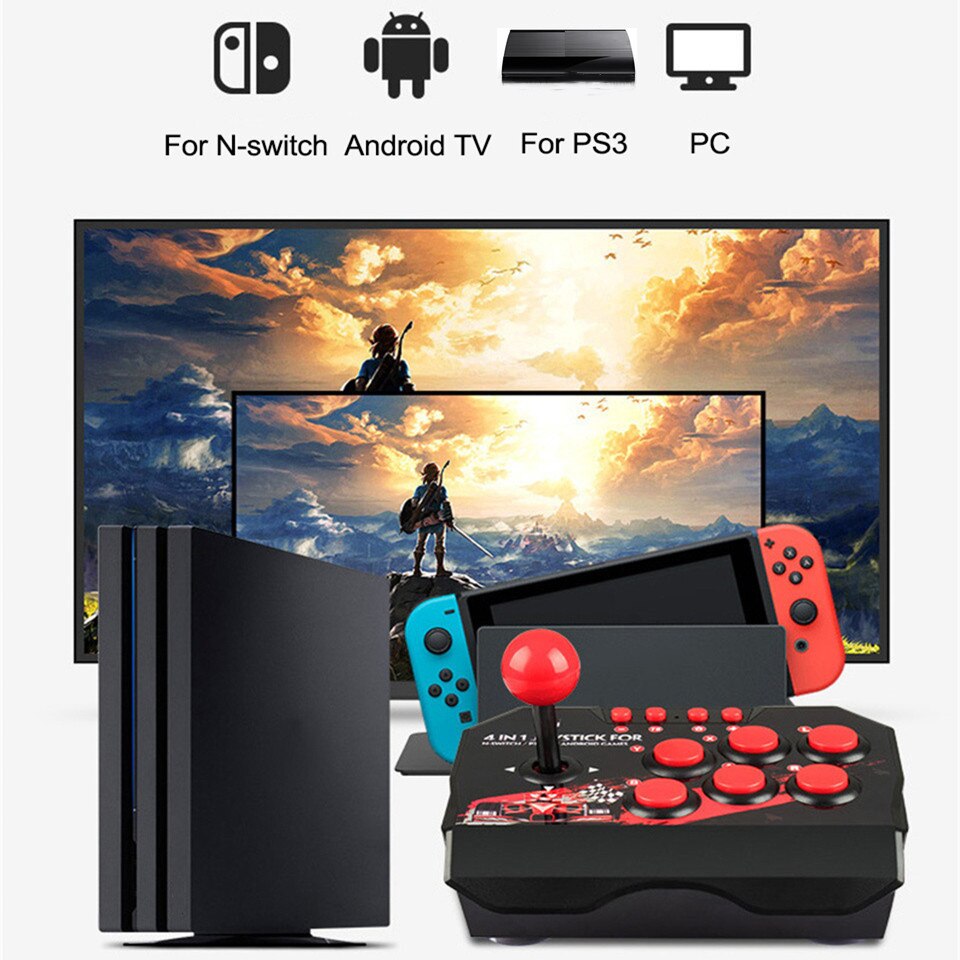 GAMINJA NS002 4 In 1 Retro Arc - Arcade Vibes ulasan dan harga