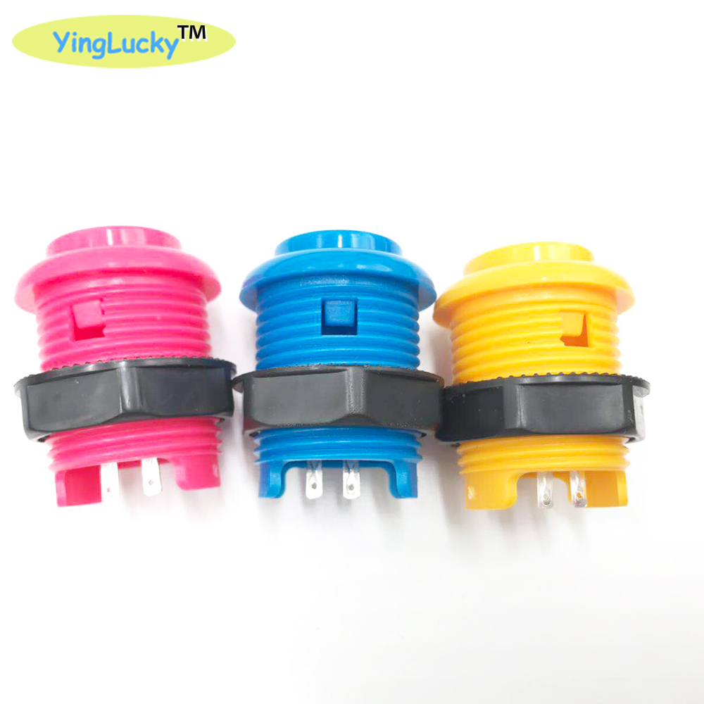 50 Buah Tombol Arcade 28Mm 24M - Coin Pusher Machine ulasan dan harga