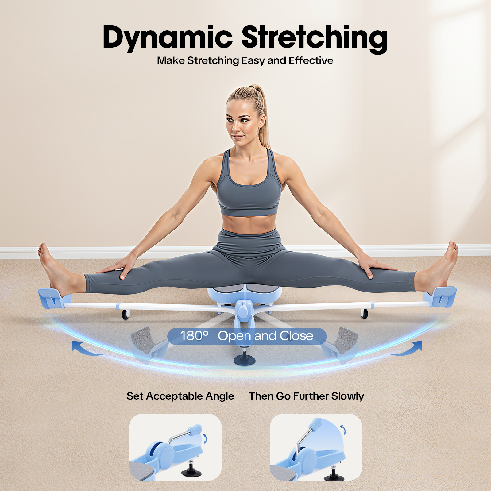 Mesin Peregang Kaki – 180 °    - Dance Pad Machine ulasan dan harga