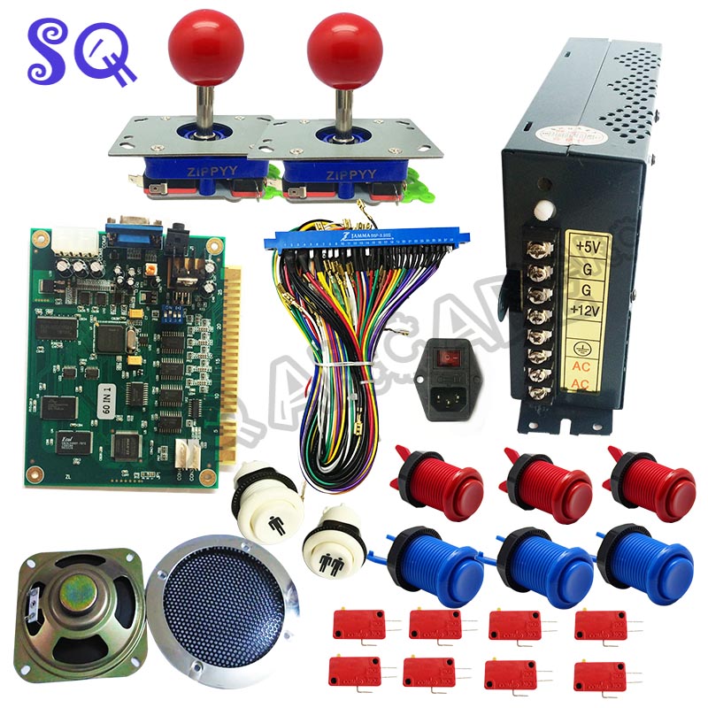 JAMMA Arcade Game Klasik 60 In - Arcade Button Pcb ulasan dan harga
