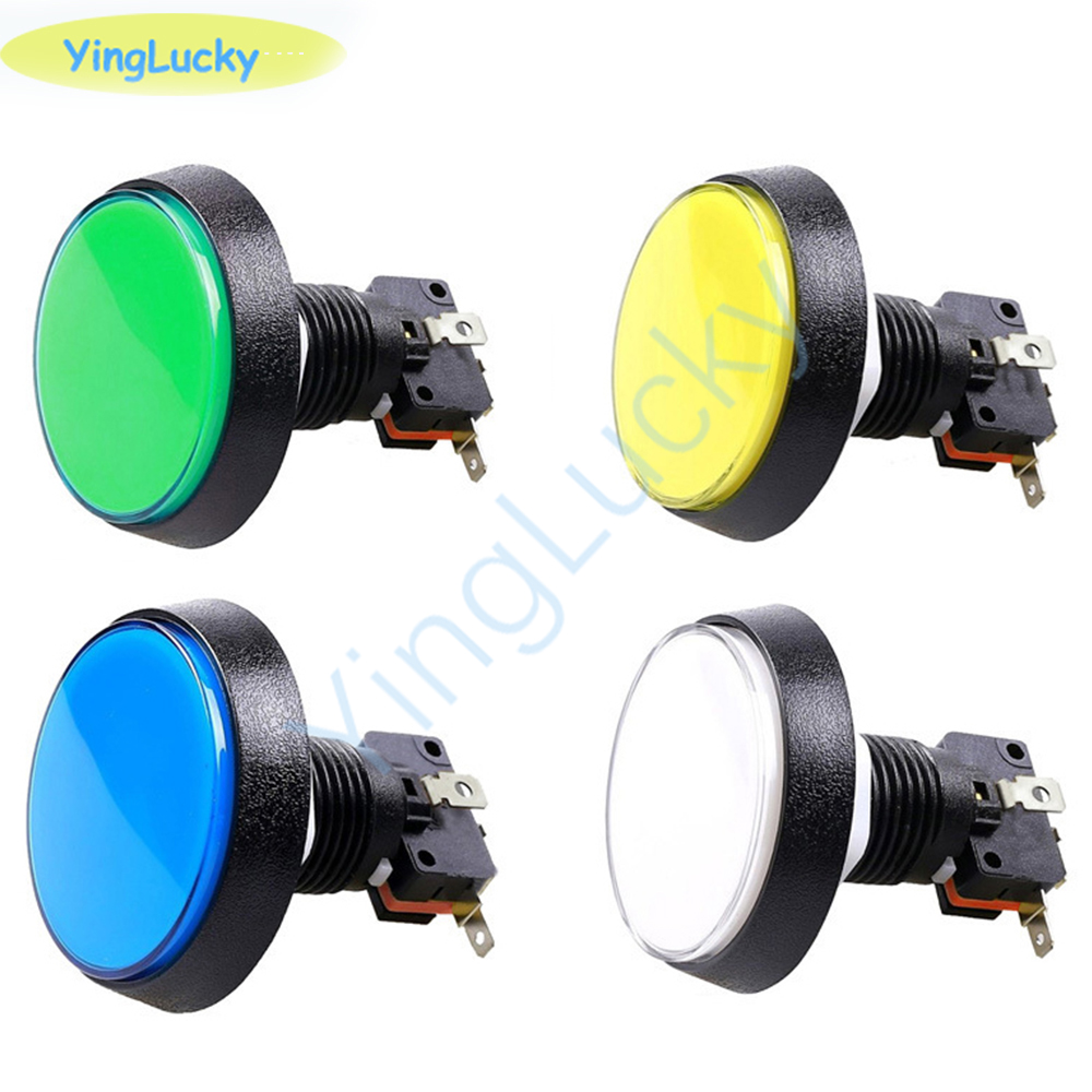 10 buah tombol Arcade 60MM lam - Coin Pusher Machine ulasan dan harga