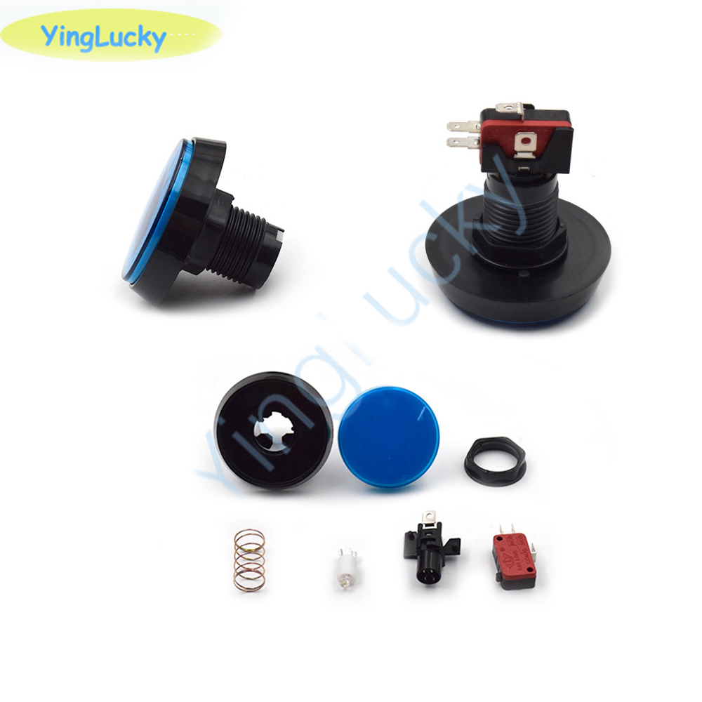 10 buah tombol Arcade 60MM lam - Coin Pusher Machine ulasan dan harga