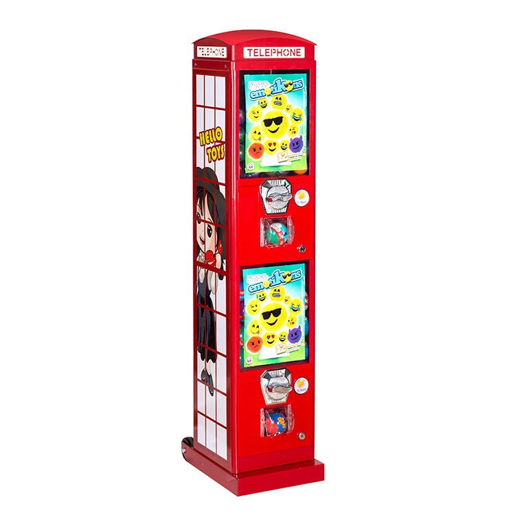 Desain Bilik Telepon Merah, Me - Candy Vending Machine ulasan dan harga