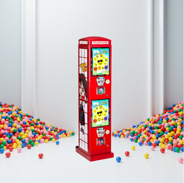 Desain Bilik Telepon Merah, Me - Candy Vending Machine ulasan dan harga