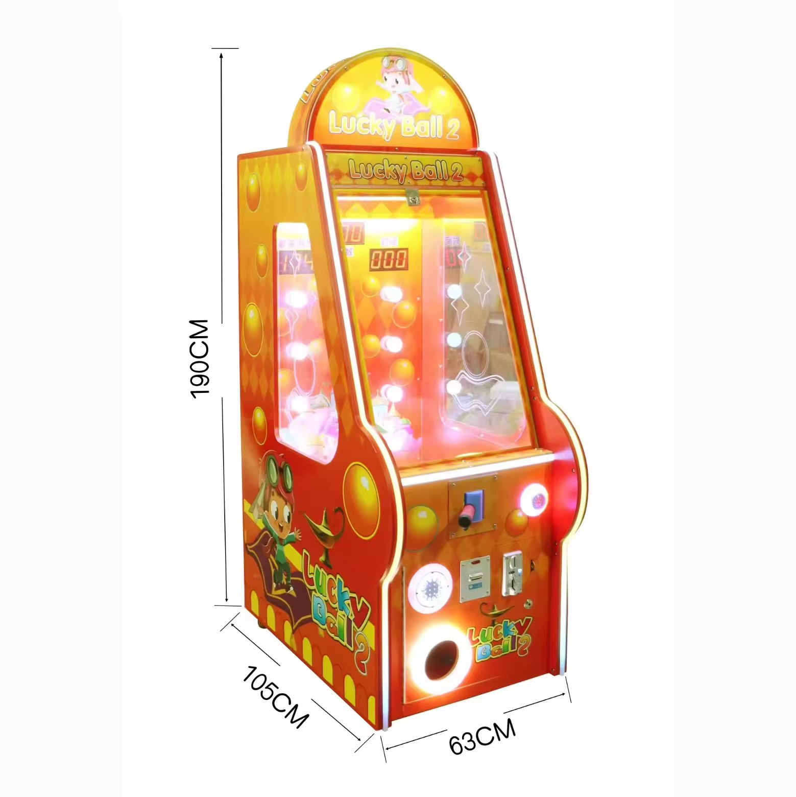 Mesin Permainan Arcade Hadiah  - Redemption Prize Tickets ulasan dan harga