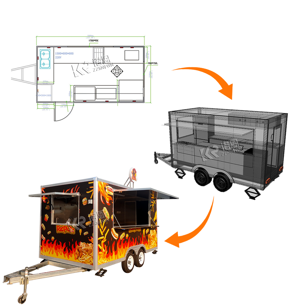 Produsen Gerobak Makanan yang  - Hot Dog Vending Cart ulasan dan harga