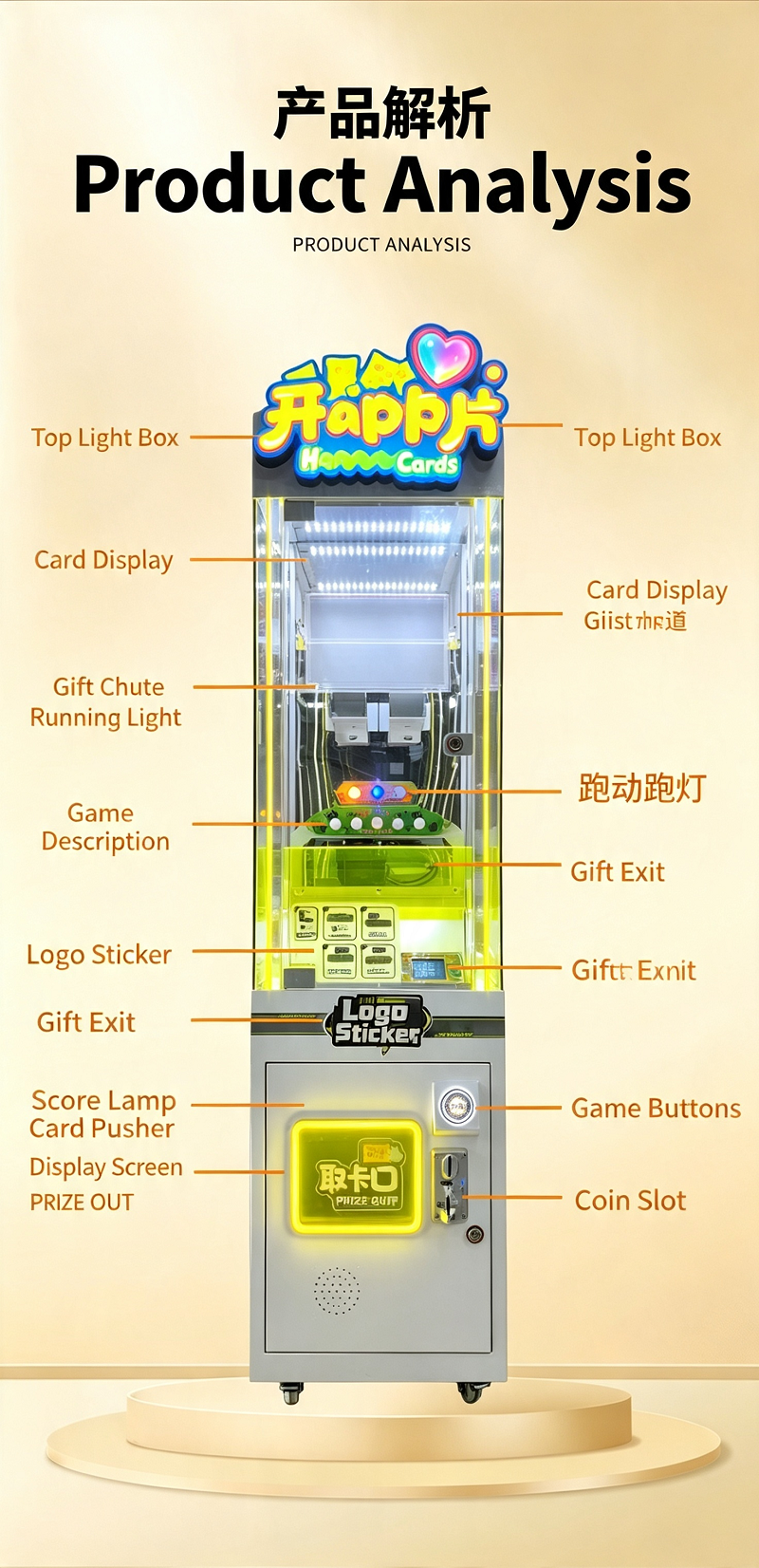 Mesin Permainan Arcade Koin de - Redemption Prize Tickets ulasan dan harga