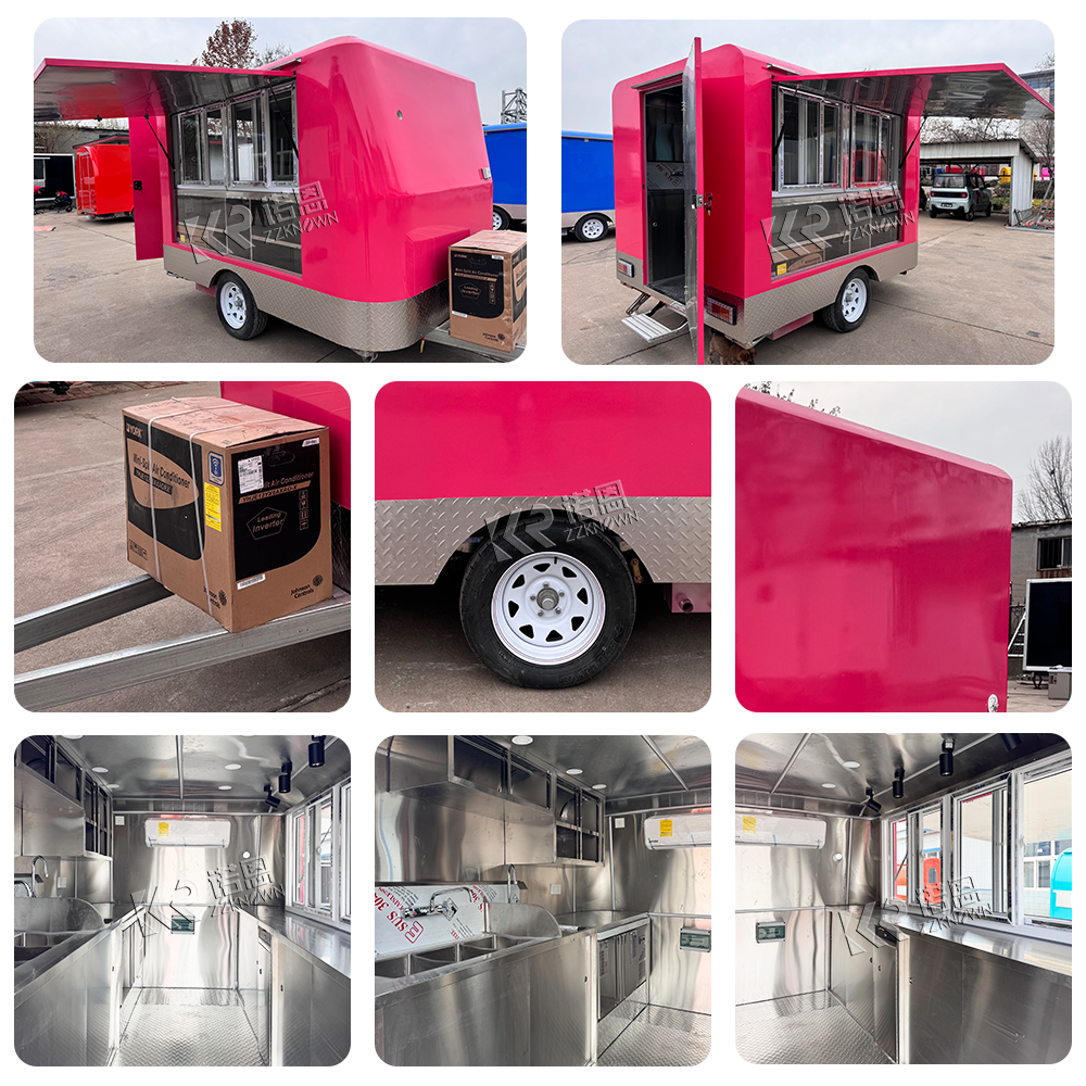 Gerobak Makanan Cepat Saji Kus - Hot Dog Vending Cart ulasan dan harga