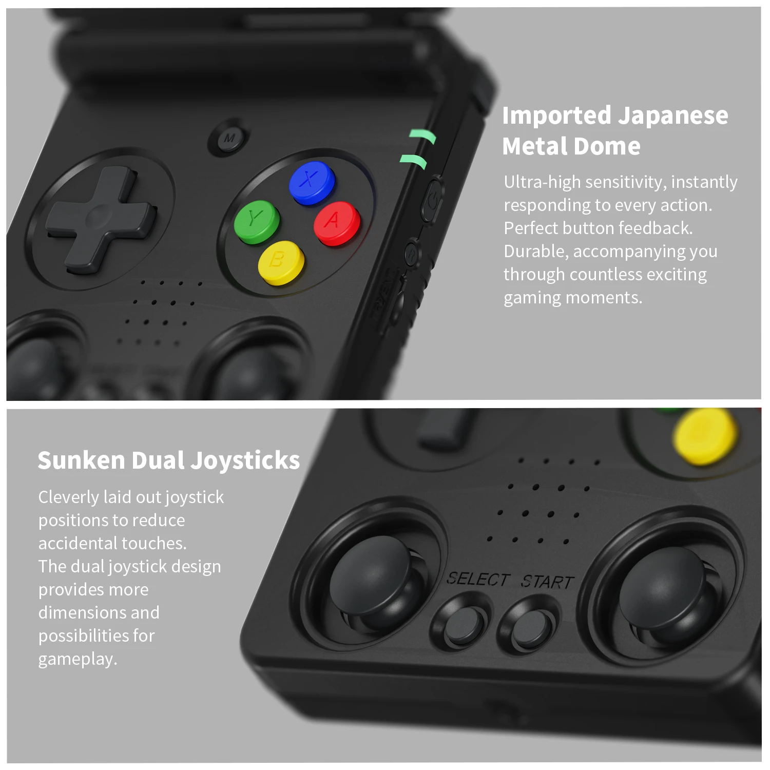 Konsol Game Genggam Retro ANBE - Arcade Vibes ulasan dan harga