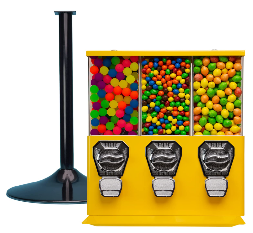 Mesin Penjual Permen Tiga-dala - Candy Vending Machine ulasan dan harga