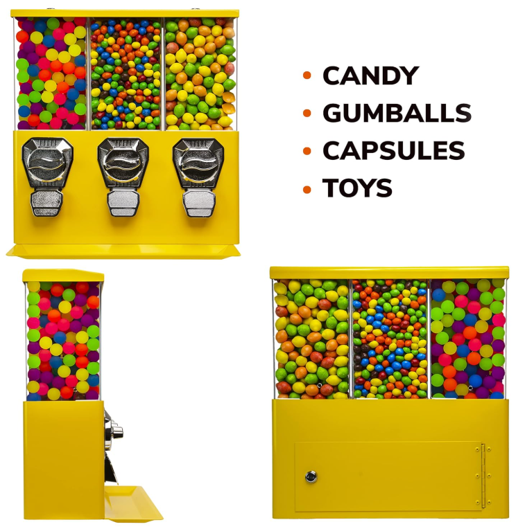 Mesin Penjual Permen Tiga-dala - Candy Vending Machine ulasan dan harga
