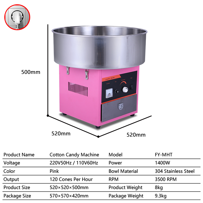 Mesin Pembuat Gula Kapas Mini  - Candy Floss Machine ulasan dan harga