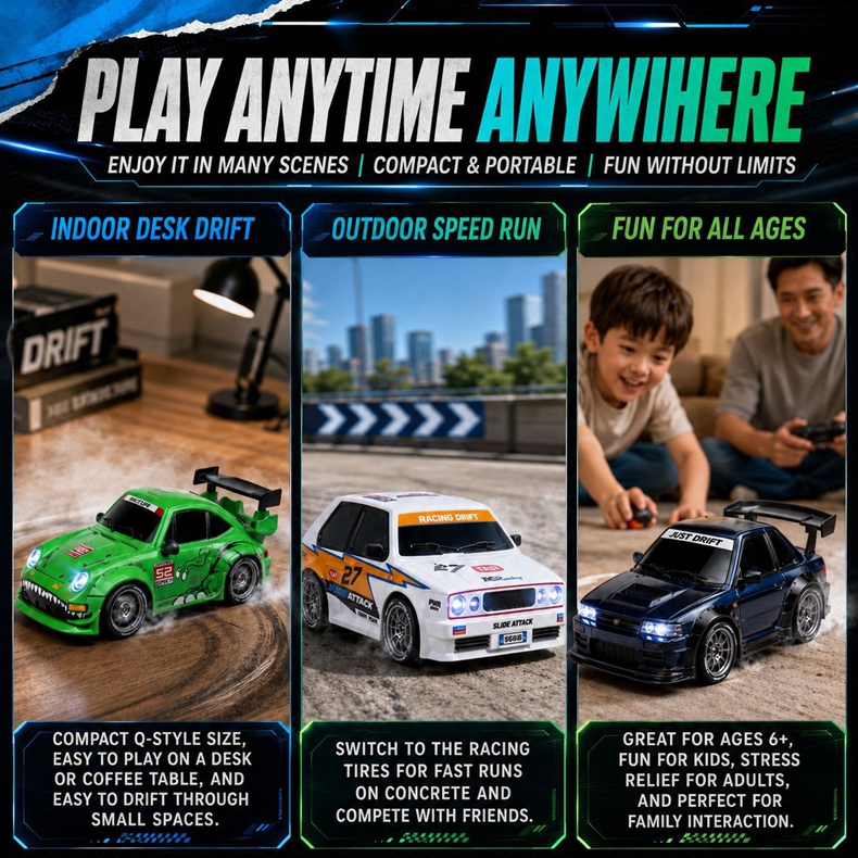 Mobil RC Drift Kecepatan Tingg - Racing Arcade Cabinet ulasan dan harga