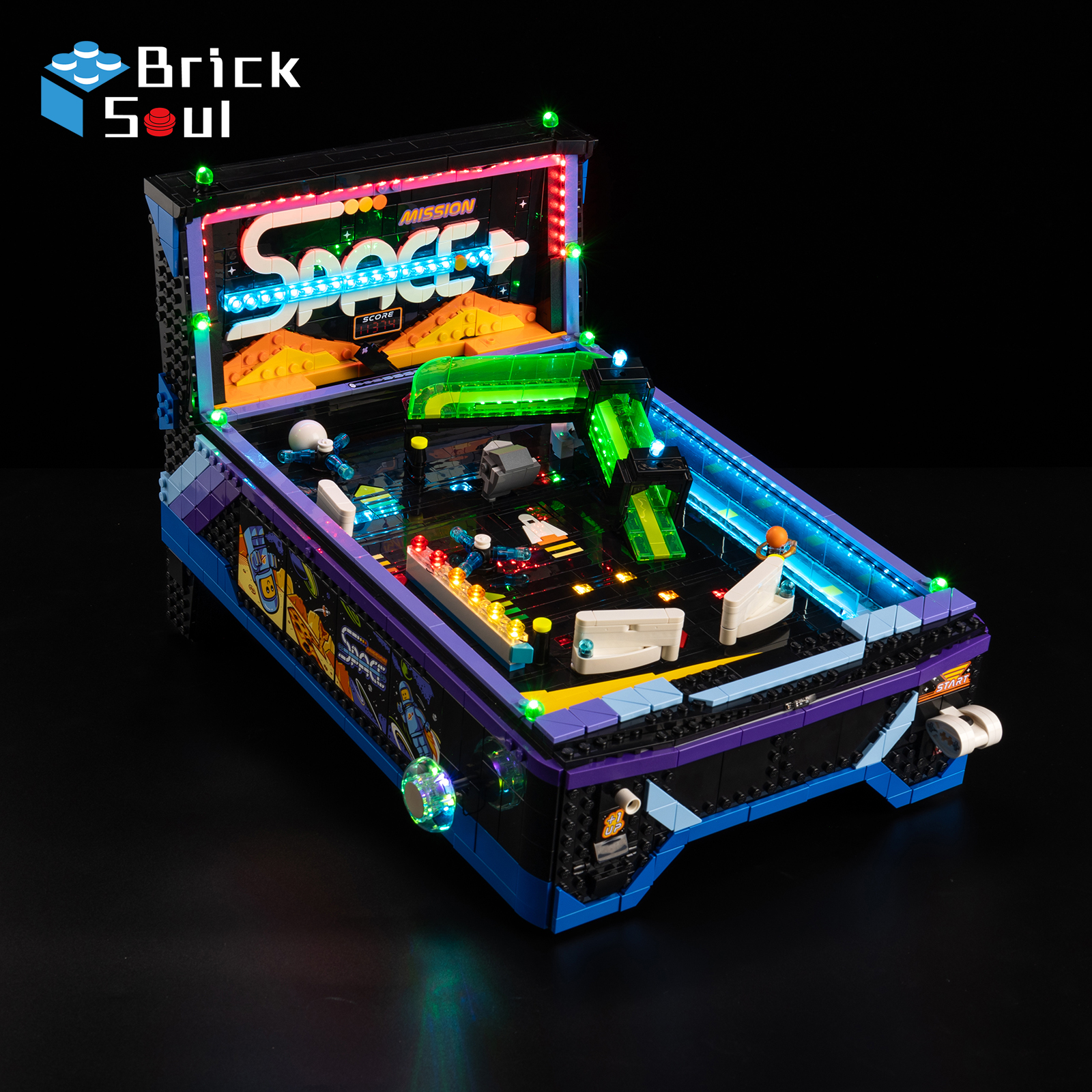 Kit Lampu Led BrickSoul Cocok  - Pinball Machine ulasan dan harga