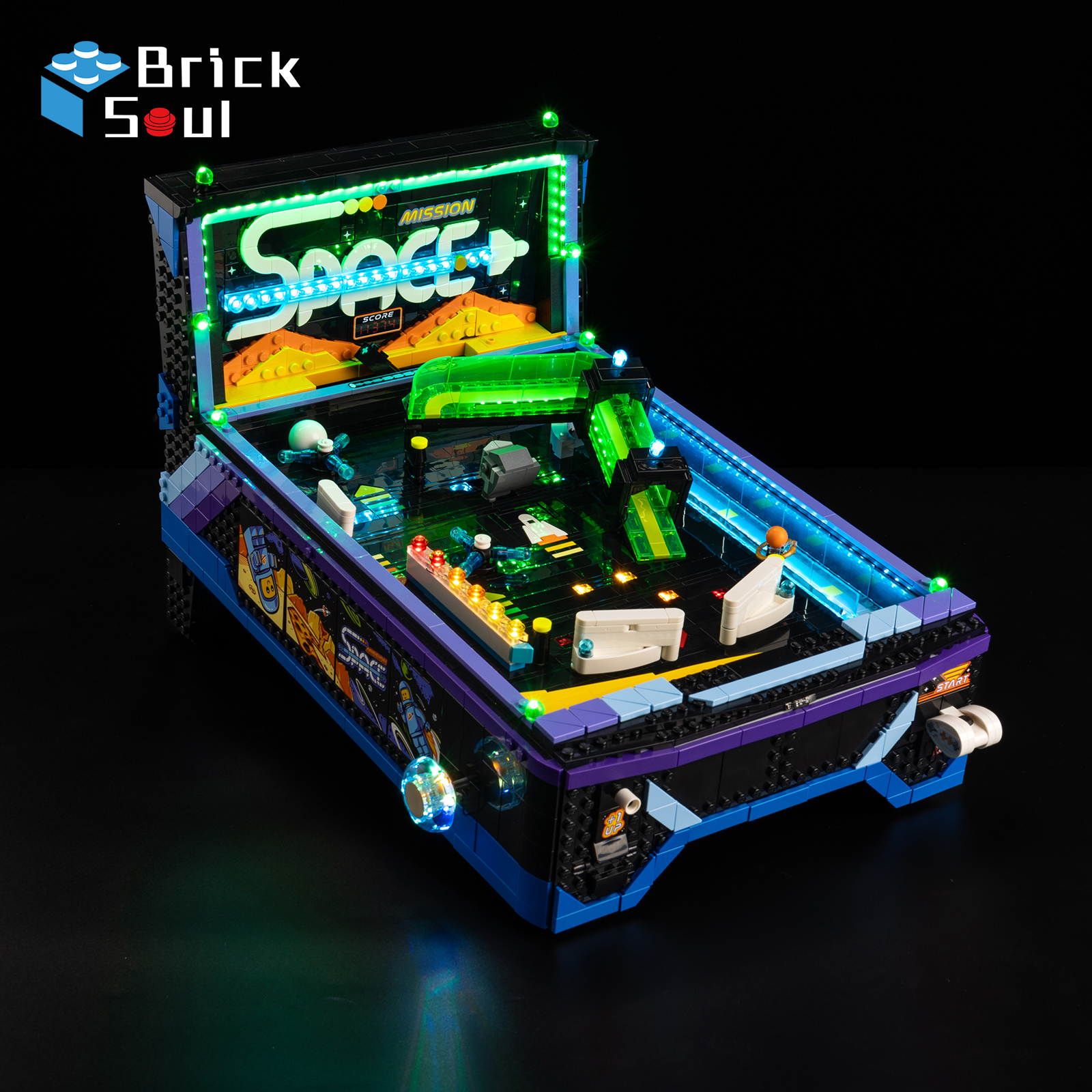 Kit Lampu Led BrickSoul Cocok  - Pinball Machine ulasan dan harga