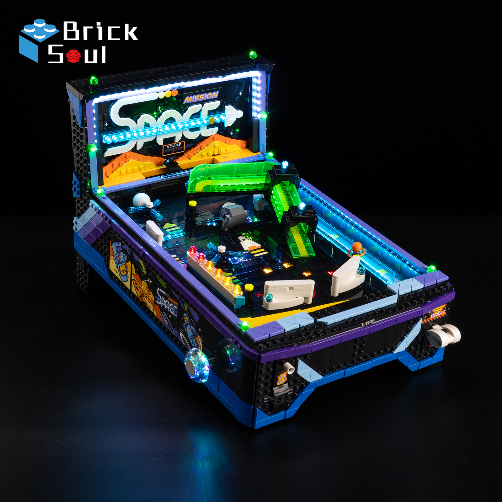 Kit Lampu Led BrickSoul Cocok  - Pinball Machine ulasan dan harga
